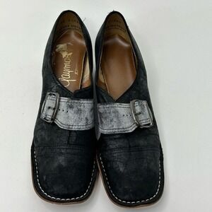 Women's Vintage Leather‎ JCPenney Gaymode Slip On Loafer Heels